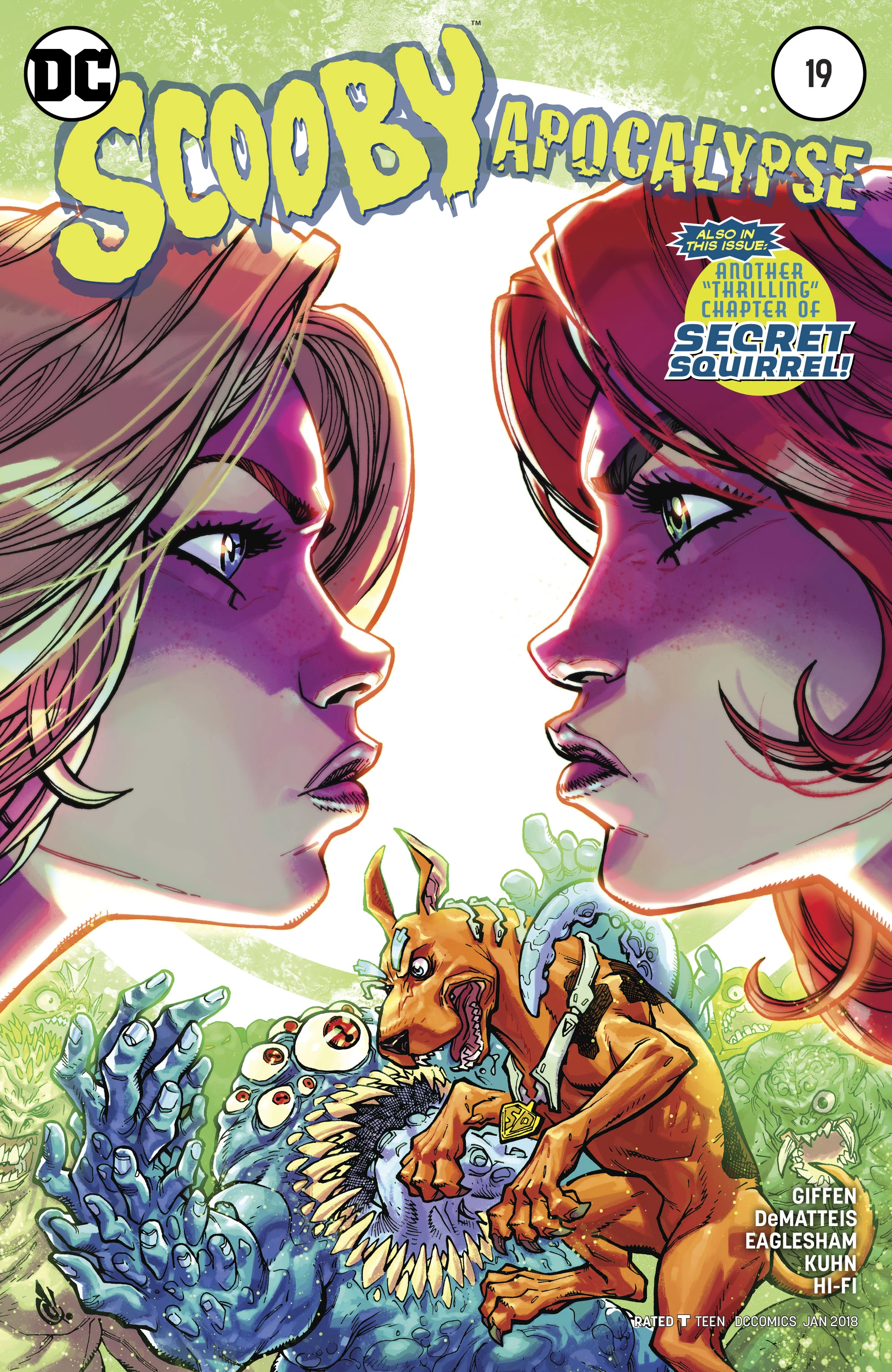 Scooby Apocalypse #19 (DC, 2017 — Cover A) cover